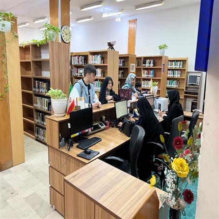 میز امانت کتابخانه